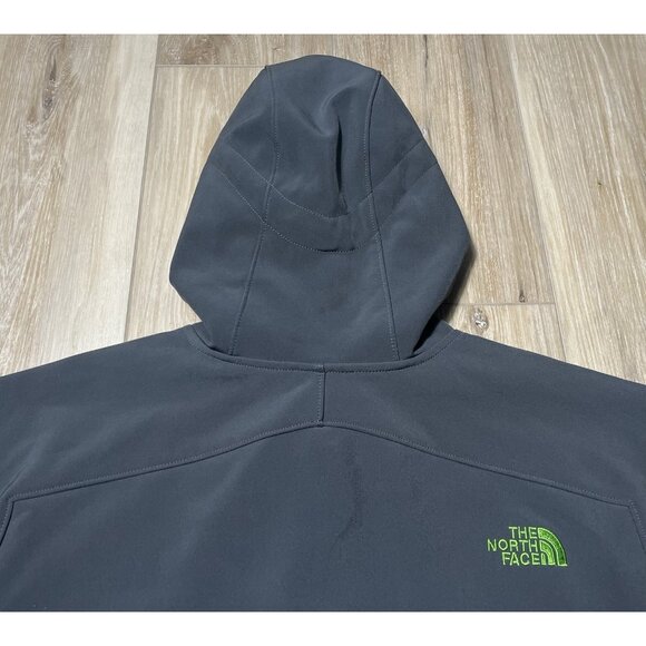 The North Face Soft Shell Hiking Fleece Lined Gray Jacket - Men Size XL - Picture 16 of 16
